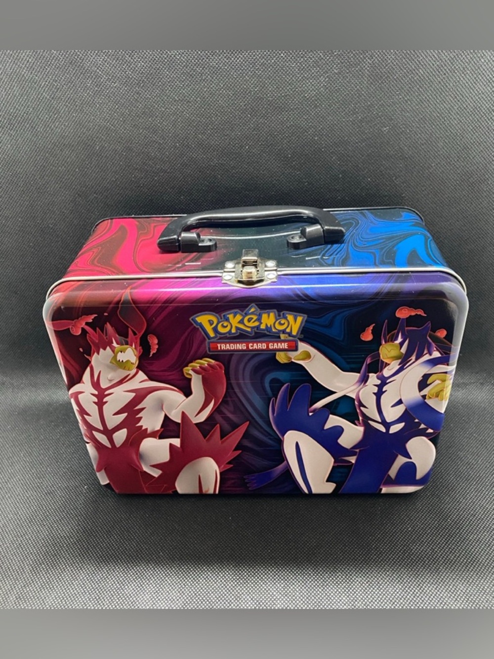 EMPTY Pokemon Tin Spring 2021 Chest Urshifu Luxray Tyranitar Empoleon Lunchbox